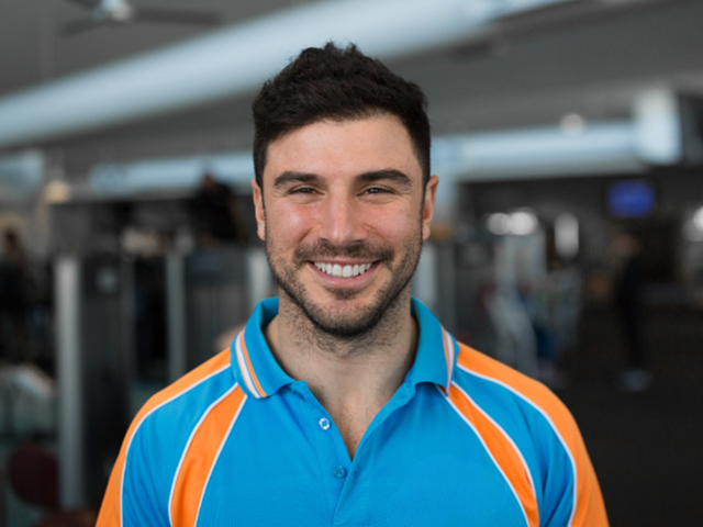 Belgravia Leisure staff member smiling