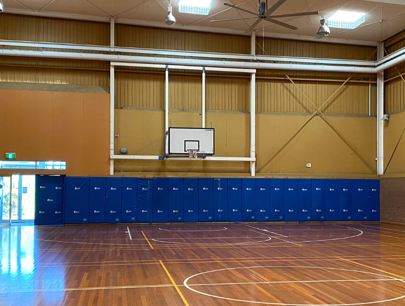 Sports stadium and basketball court